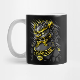 Chinese Dragon Gold Mug